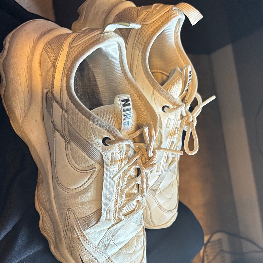 Nike Off-White/Tan Layered Trail Sneaker
